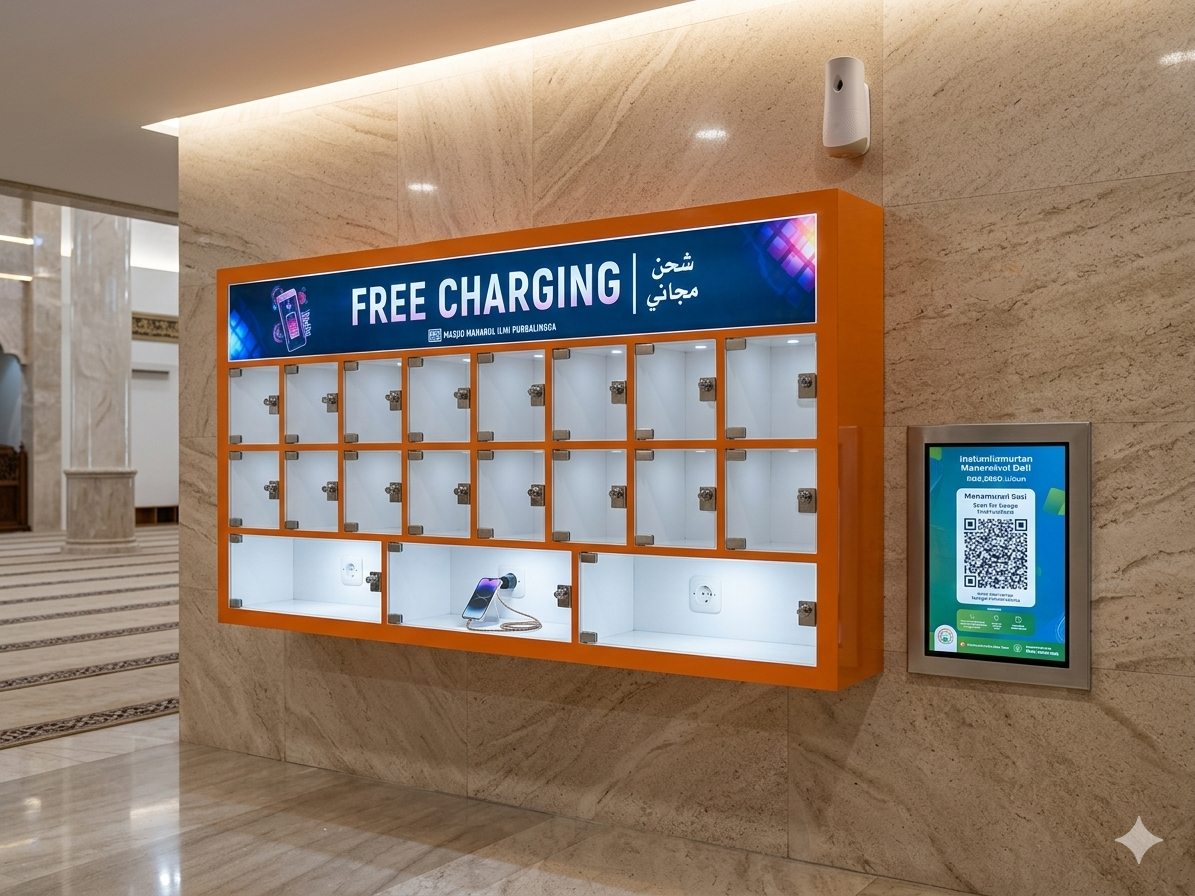 Interior Charging Station