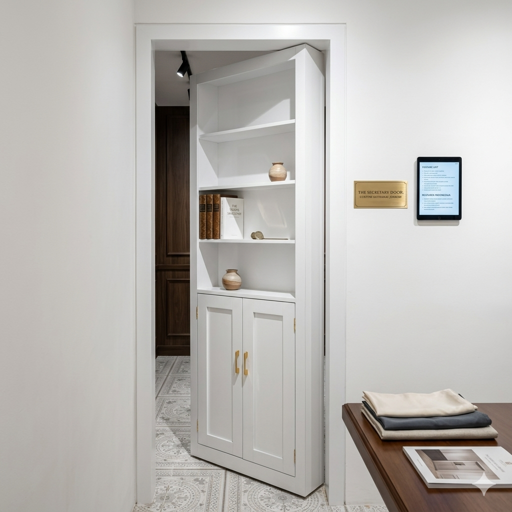 Sebelum pemasangan secret door
