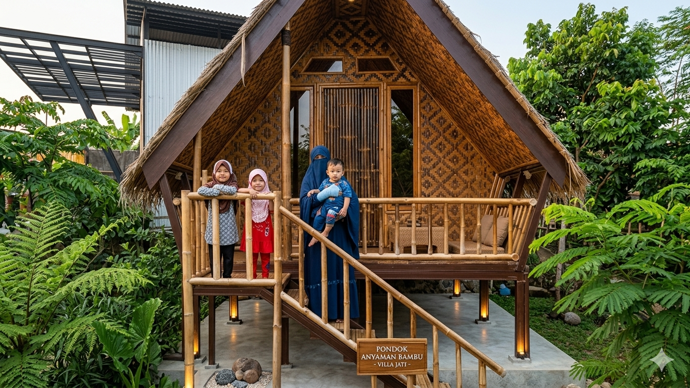 Sebelum renovasi saung